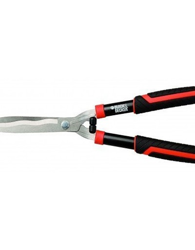 Black &amp; Decker Tagliasiepi with glossy wavy blade 53 cm