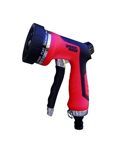 Black & Decker Spray gun for irrigation high resistance adjustable in 10 positions