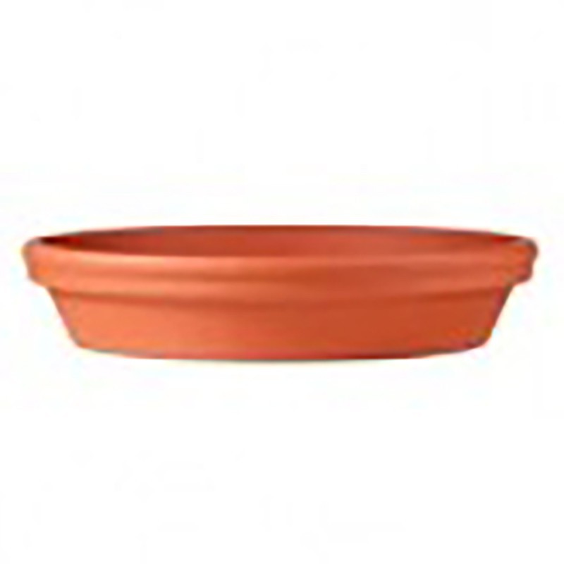 Sottovaso in terracotta 7 cm Sottovaso in terracotta 7 cm