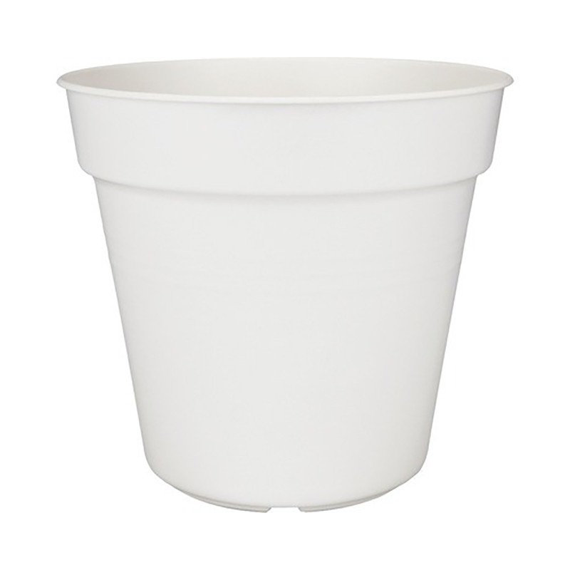 Vaso 40 cm bianco