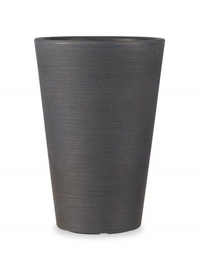 Vaso 75 cm antracite in plastica