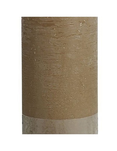 Rustic beige candle 190/68 mm