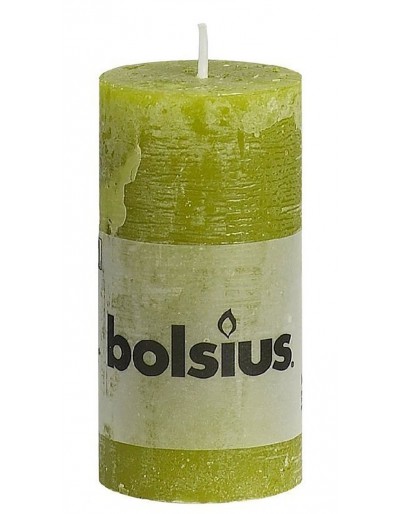 Lemon green candle 100/50 mm