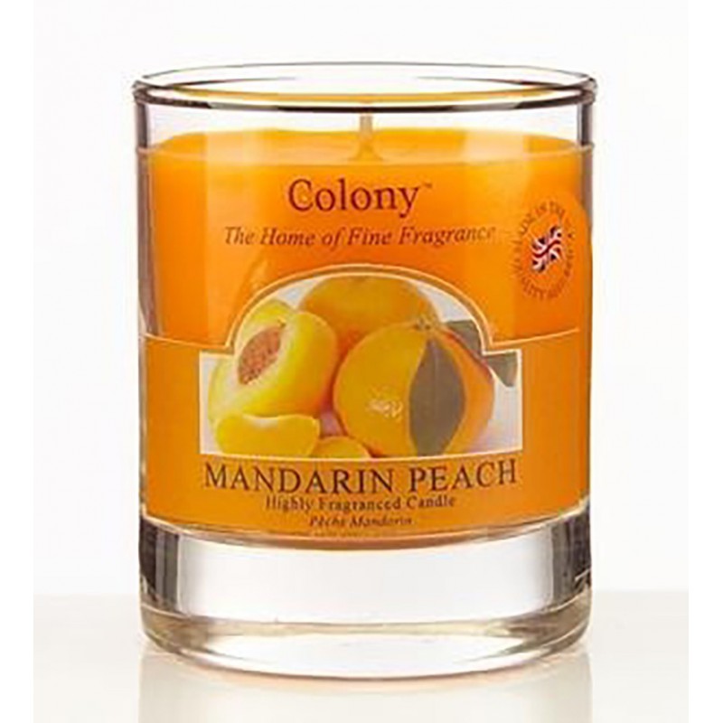 Kolonie Kerze kleine Mandarine und Pfirsich