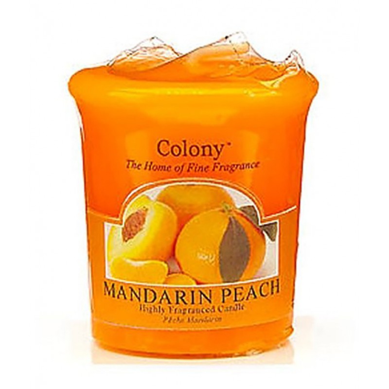 Colônia Mandarin Candle e Pêssego