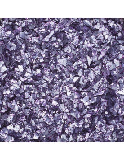 METALLIC FLAKES 5 / 10MM VIOLET FLAT ALU BAG 600ML