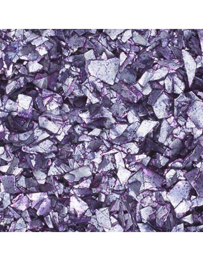 METALLIC FLAKES 5 / 10MM VIOLET FLAT ALU BAG 600ML