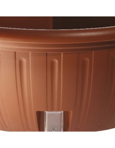 Vaso ad angolo terracotta