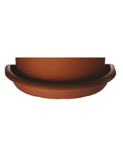 TERRACOTTA HOGE WANDDECOR SCHAAL