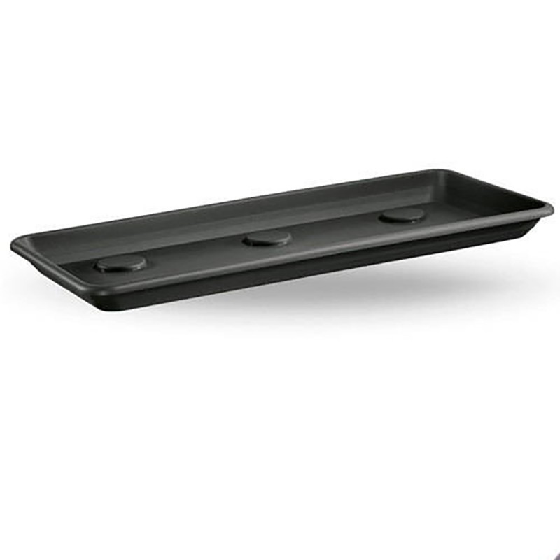 SOTTOFIORIERA RETTANGOLARE ANTHEA 100 CM ANTRACITE SOTTOFIORIERA RETTANGOLARE ANTHEA 100 CM ANTRACITE