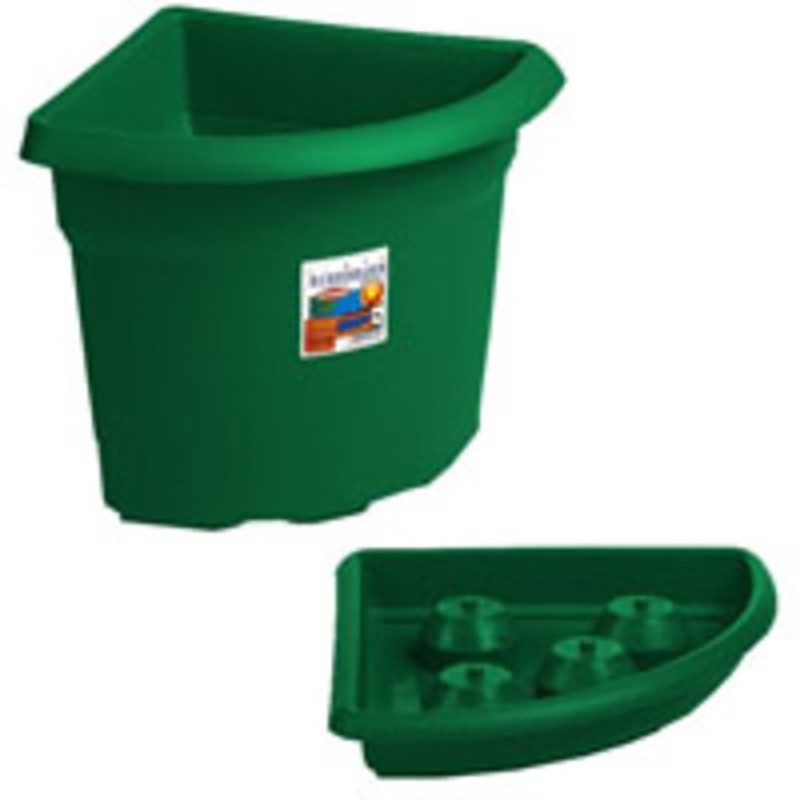 Hoekplanter 45 cm groen