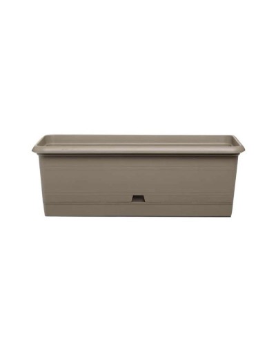 RUSTIC TURTLEDOVE FLOWERBOX 62cm with SAUCER