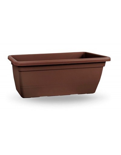 ANTHEA RECHTHOEKIGE PLANTER 80 cm BRONS