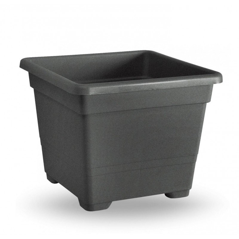WAZON KWADRATOWY 32cm ANTRACYT WAZON KWADRATOWY 32cm ANTRACYT