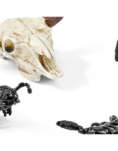 Figurines de jouets de la Vallée de la Mort