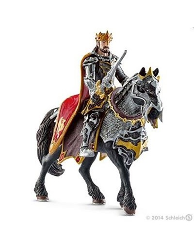 Dragon Knight King te paard Schleich Knight World
