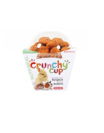 CRUNCHY CUP CANDY 200G CAROTA E SEMI DI LINO