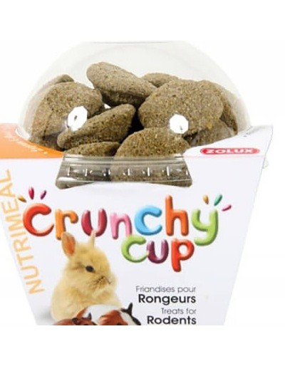 Crunchy Cup przysmak z lucerny i pietruszki dla gryzoni