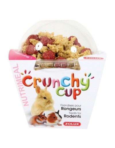 CRUNCHY CUP CROCCHETTE 130 G NATURALE E PALLINE BARBABIETOL