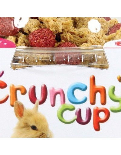 CRUNCHY CUP CROCCHETTE 130 G NATURALE E PALLINE BARBABIETOL