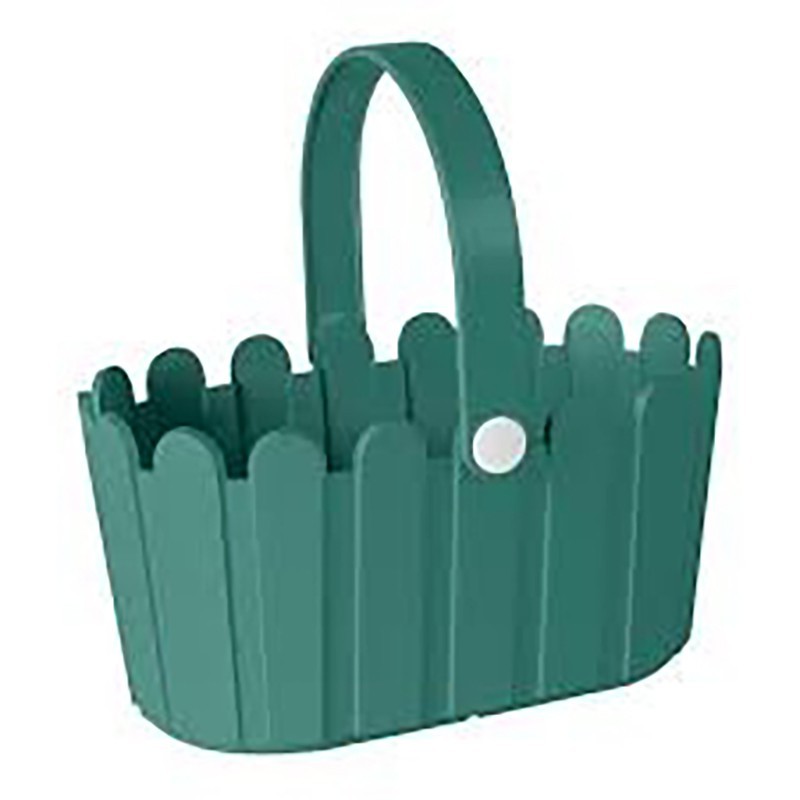 LANDHAUS turquoise green basket