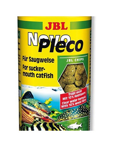 Alimentation Novo Pleco pour poissons herbivores de fond