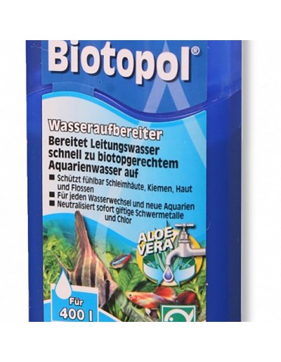 Biotopol waterconditioner voor aquarium