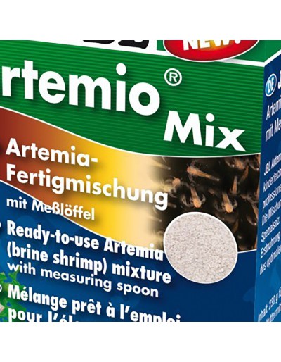 Mistura pronta para artemia
