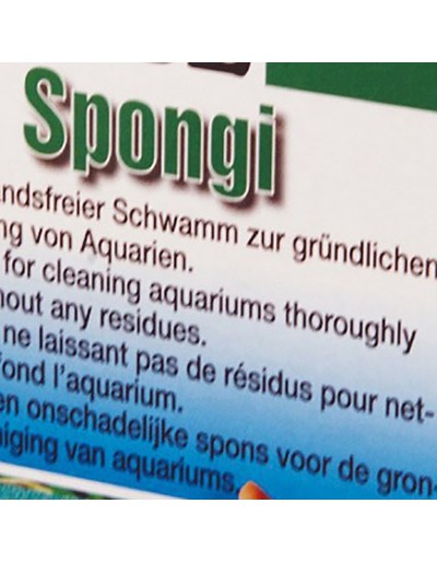 sponge cleaning aquariums and terrariums