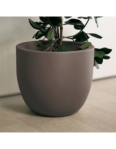 VASO ETRIA 44cm C DOPPIA PARETE RUGGINE