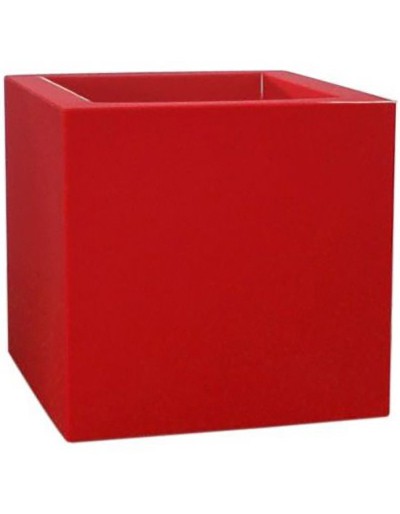 Pote kube brilho com roletas orientação vermelha