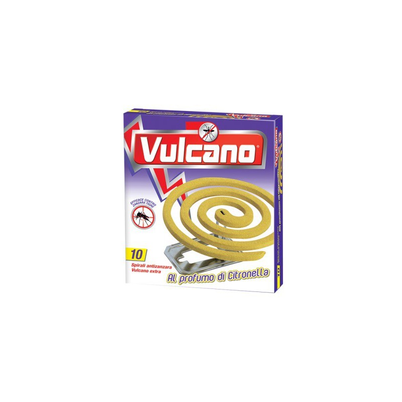 Spirali Profumate Vulcano anti zanzare