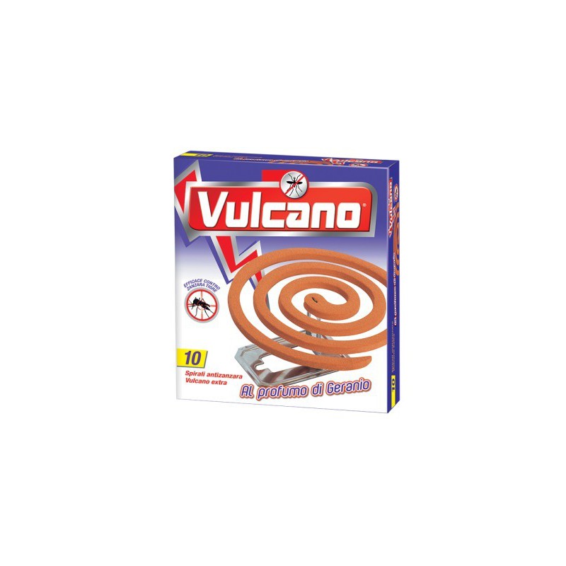 Spirali Profumate Vulcano anti zanzare