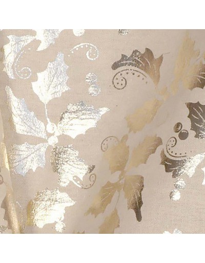Champanhe Decofabric Holly 28x300cm