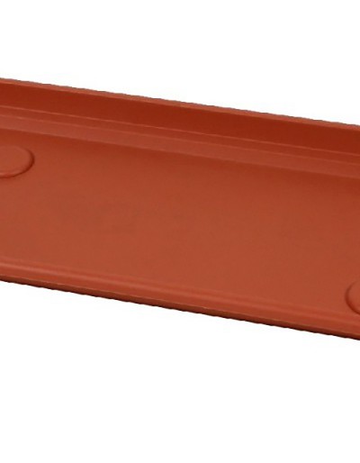 SOTTOFIORIERA RETTANGOLARE ANTHEA 60 cm TERRACOTTA