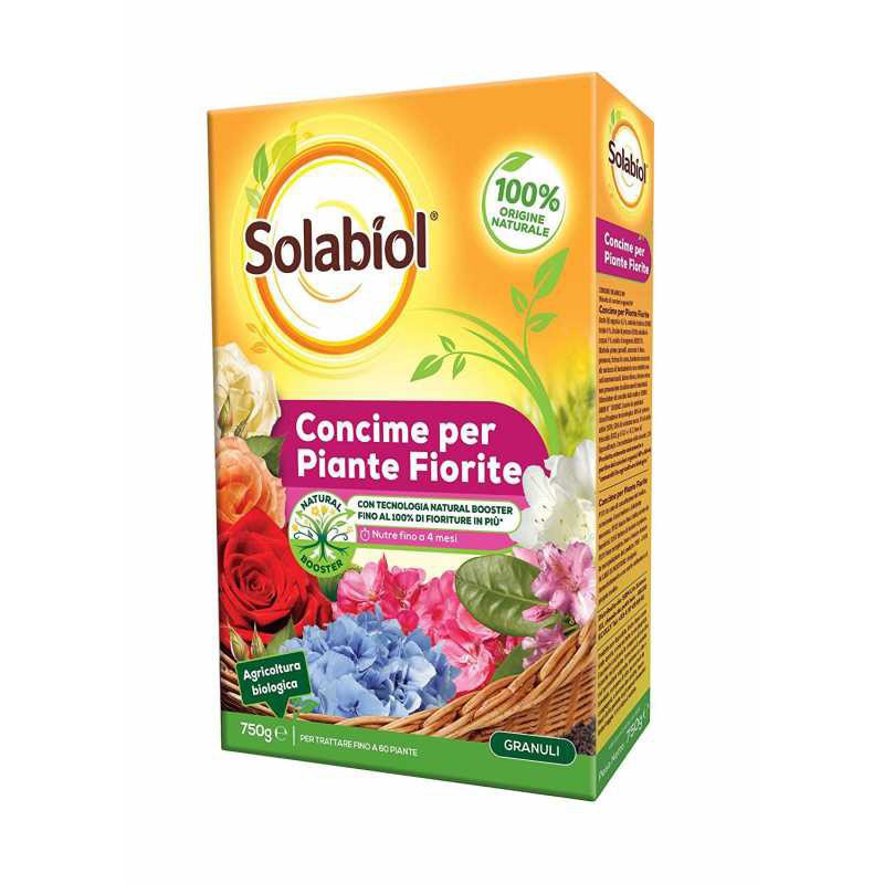 SOLABIOL FERTILIZANTES PLANTAS DE FLORACIÓN 750GR