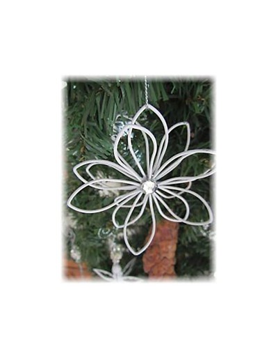 METAL HANGING FLOWER 8.3CM