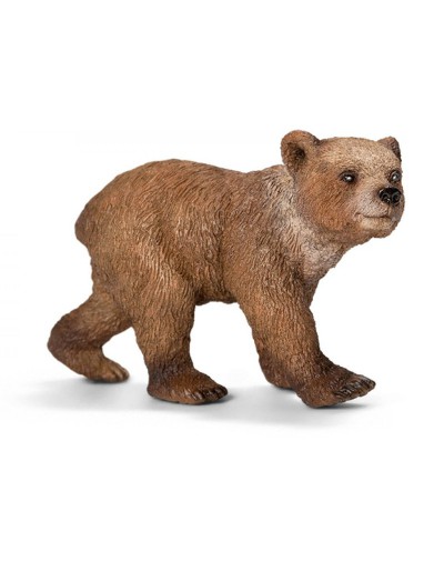 Schleich grizzly bear cub toy