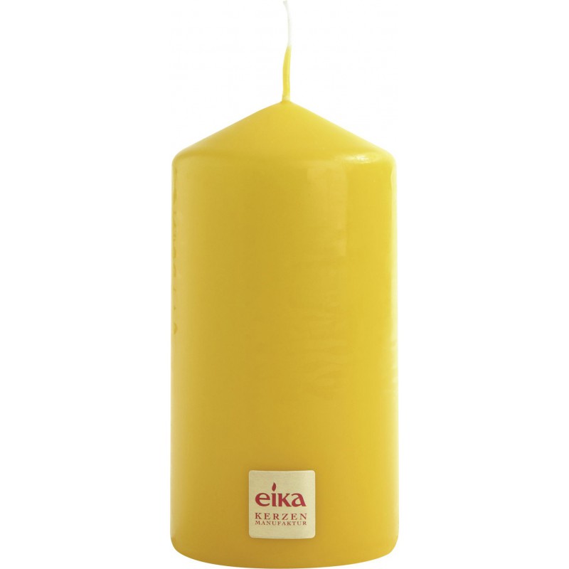 PILLAR candela cilindrica 110 60 YEL