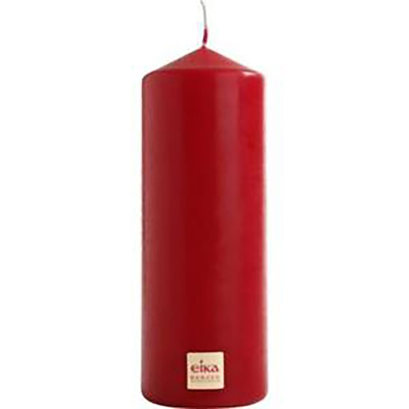 PILIER bougie cylindrique 160 60 ROUGE