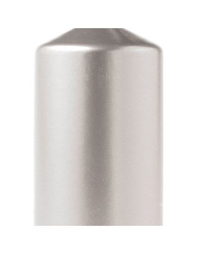 Eika pillar candle smooth silver