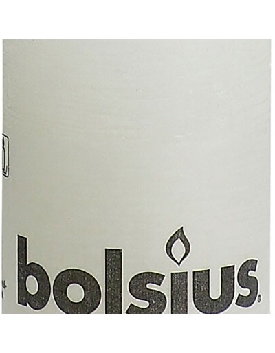 Bolsius Pillar candle rustic white