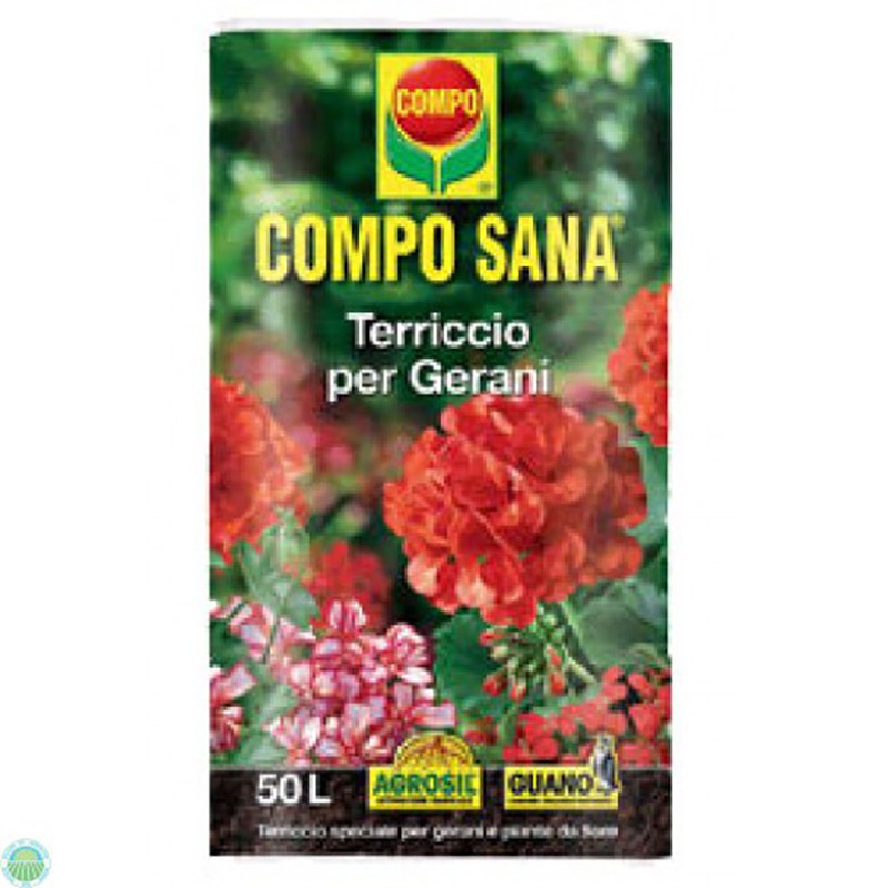 COMPO SANA TERRICCIO GERANI 50l