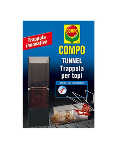 COMPO TUNNEL TRAPPOLA PER TOPI