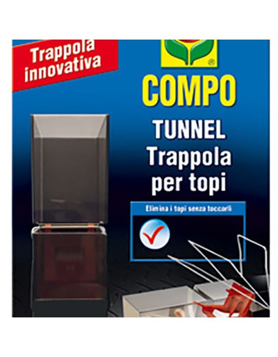 PIÈGE DE TUNNEL COMPO POUR SOURIS