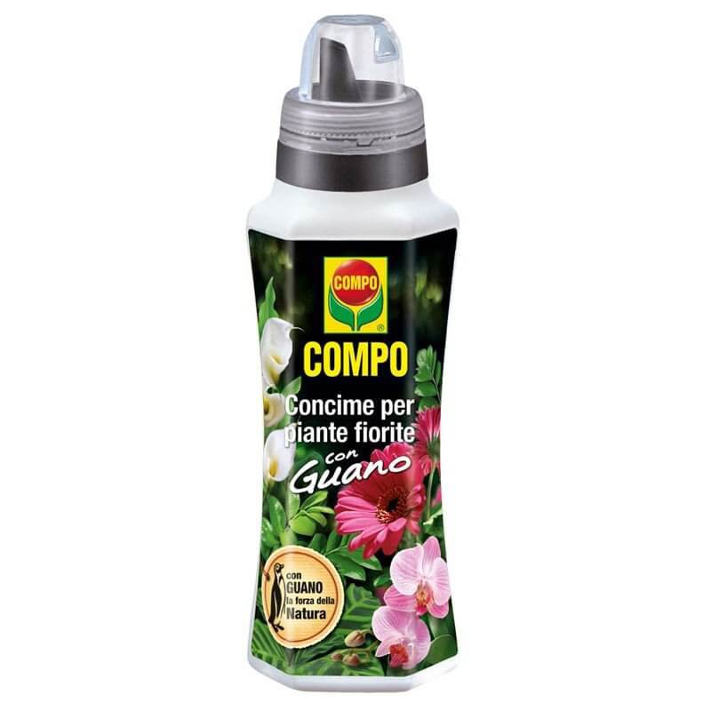 COMPO LIQ MESTSTOF BLOEIENDE PLANTEN met GUANO 500 ml