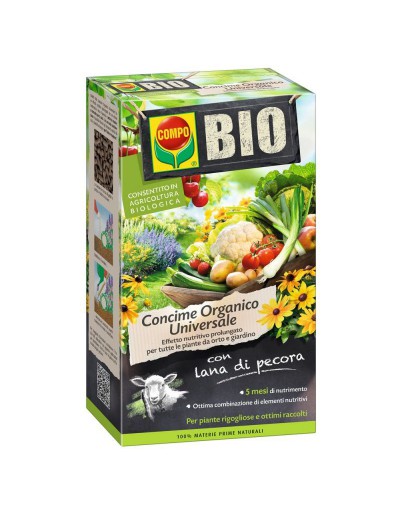 COMPO BIO DÜNGEMITTEL SCHAFE WOLLE 2kg