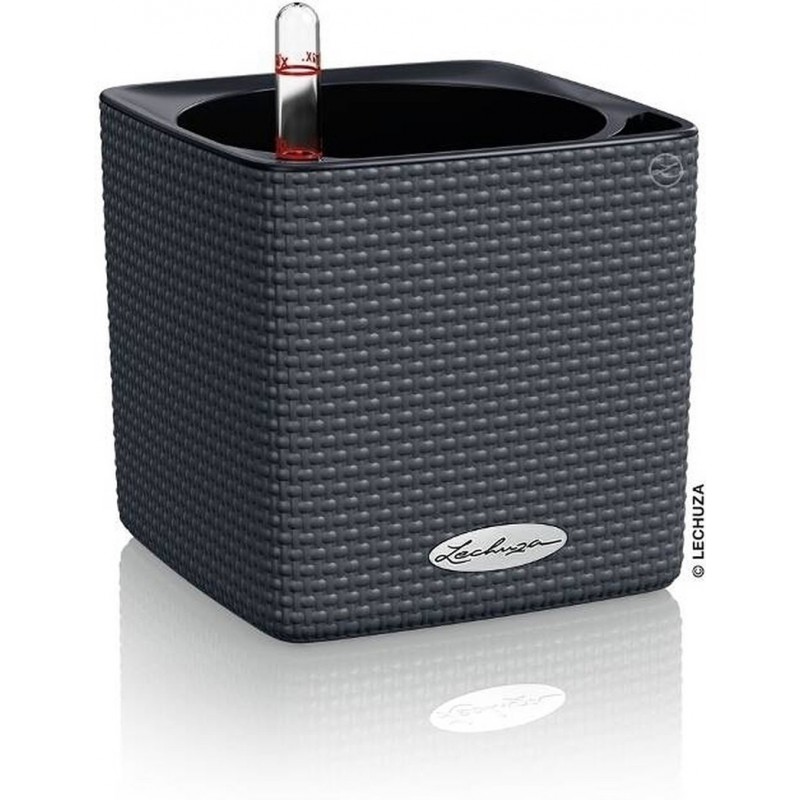 CUBE KLEUR 14 CM ANTRACIET COMPLETE SET IN / UIT CUBE KLEUR 14 CM ANTRACIET COMPLETE SET IN / UIT