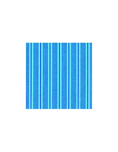 Servietten einzigartige Streifen blau