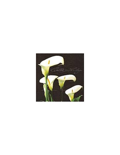 Napkins paper fleur arum